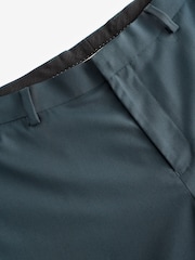 Bleu de sarcelle - Pantalon de smoking coupe ajustée - Image 8 de 9