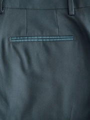 Bleu de sarcelle - Pantalon de smoking coupe ajustée - Image 9 de 9