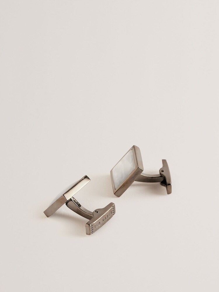 Ted Baker Grey Perlie Cufflinks - Image 2 of 3