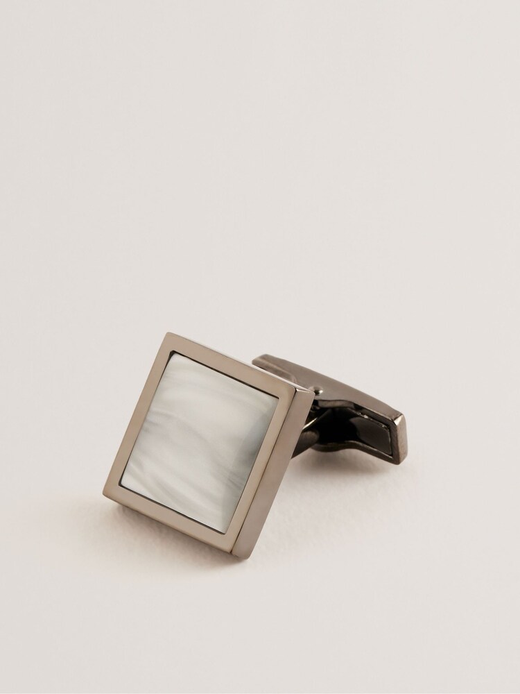 Ted Baker Grey Perlie Cufflinks - Image 3 of 3