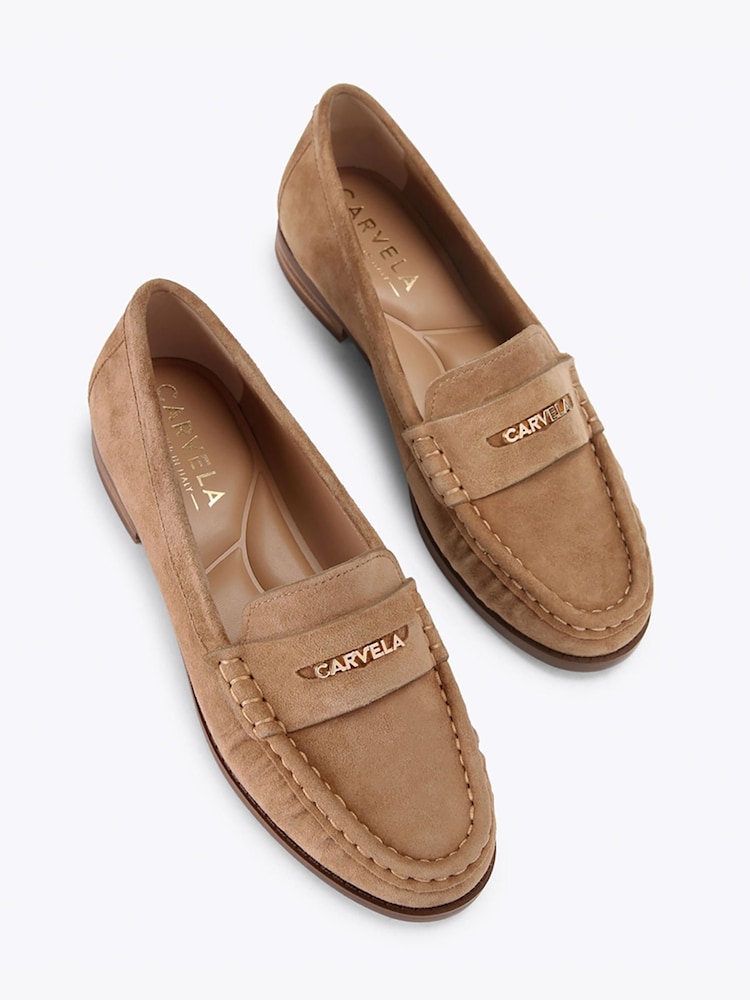 Carvela Tan Brown Avanti Loafer Shoes - Image 2 of 4 Carvela Tan Brown Avanti Loafer Shoes - Image 2 of 4