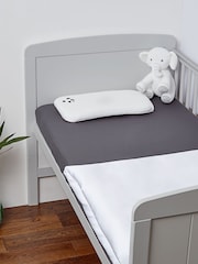 Panda London Pure White Kids Bamboo Viscose Duvet Cover - Image 2 of 4