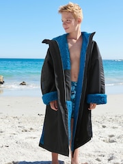 Black Waterproof Changing Robe (3-16yrs) - Image 1 of 11