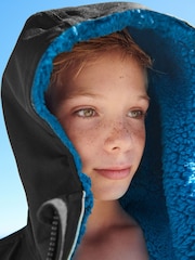 Black Waterproof Changing Robe (3-16yrs) - Image 3 of 11