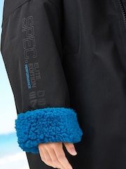 Black Waterproof Changing Robe (3-16yrs) - Image 5 of 11