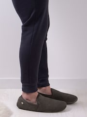 Just Sheepskin Grey Mens Chester Slippers - Image 1 of 5