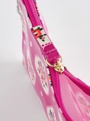 Cath Kidston Pink Heart Zip-Up 100% Cotton Purse - Image 5 of 5