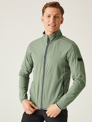 Regatta Green Prestfield Full Zip Softshell Jacket - Image 1 of 7