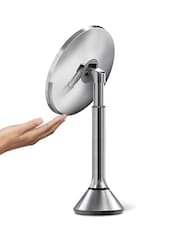 simplehuman Brushed Steel Sensor Mirror With Touch Control Brightness - Image 1 of 1