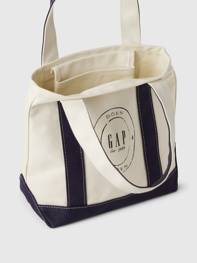Gap White DÔEN Logo Tote Bag (Kids) - Image 3 of 3