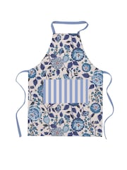 Cath Kidston Blue Strawberry Garden Easy Adjust 100% Cotton Apron - Image 1 of 2