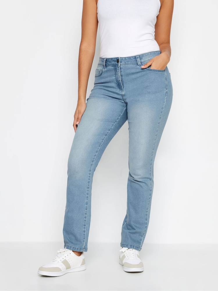 M&Co Blue Straight Leg Jeans - Image 1 of 4