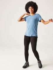 Regatta Blue Ballyton Short Sleeve Sports T-Shirt - Image 3 of 7