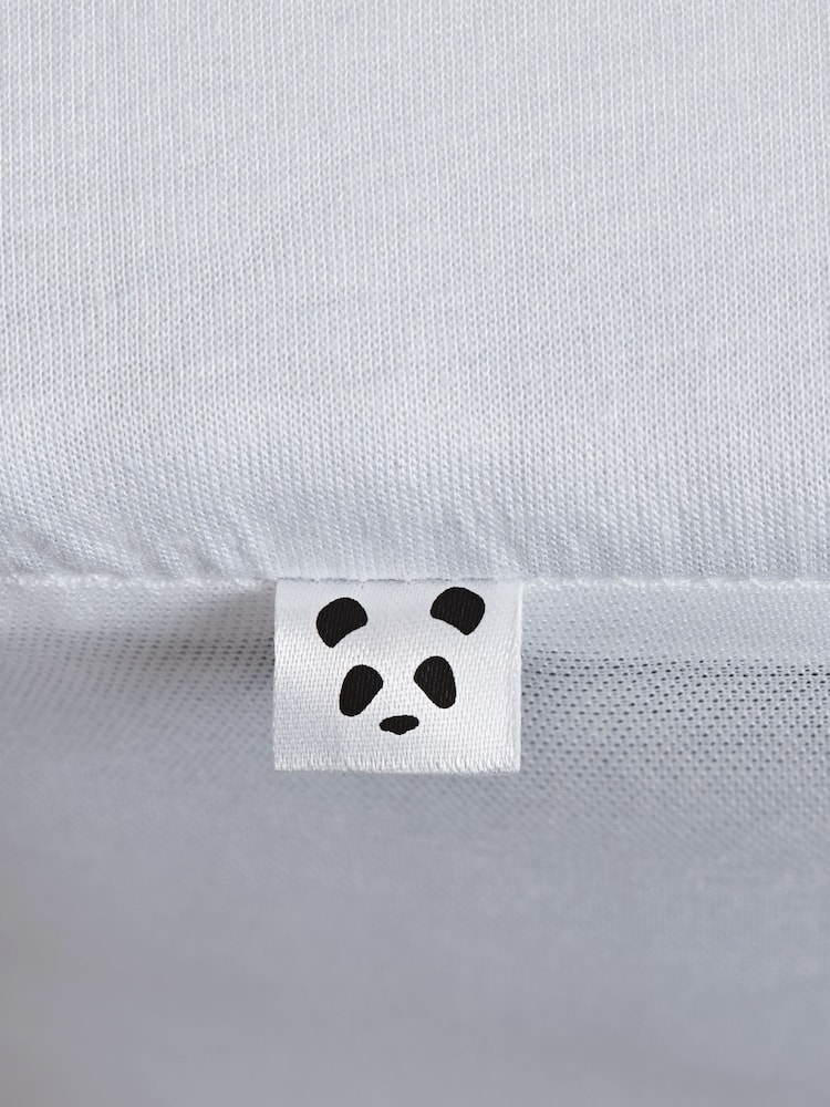 Panda London White Panda Kids Bamboo Viscose Cotbed Mattress Protector - Image 3 of 3