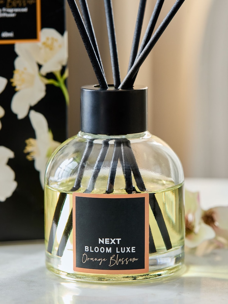 Bloom Luxe Orange Blossom Luxury 60ml Fragranced Reed Diffuser - Image 2 of 3
