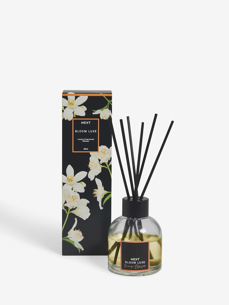Bloom Luxe Orange Blossom Luxury 60ml Fragranced Reed Diffuser - Image 3 of 3