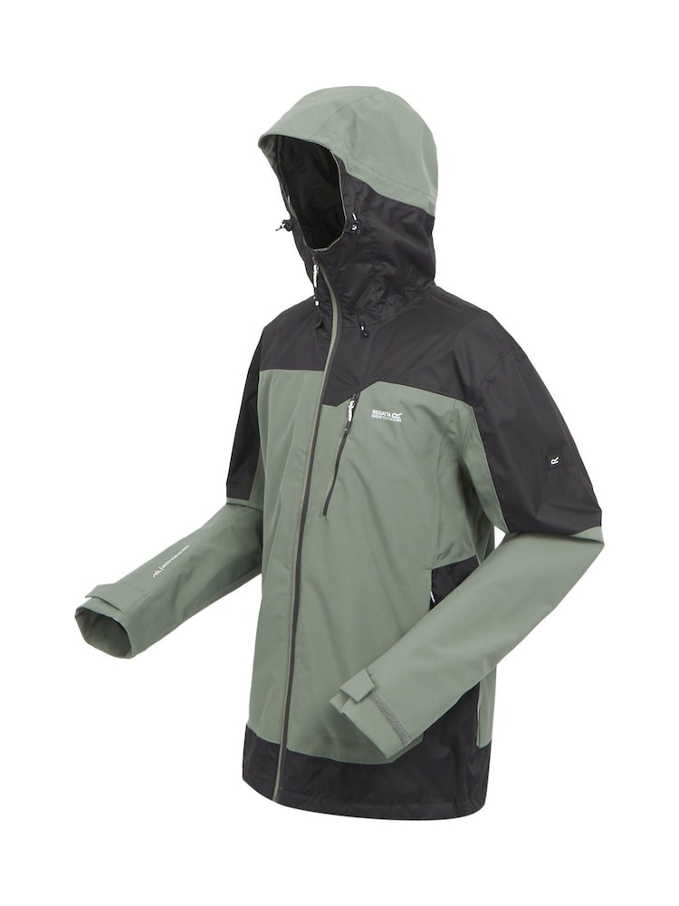 Regatta Green Highton Stretch II Waterproof Jacket - Image 9 of 9