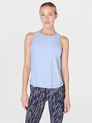 Sweaty Betty Breeze Blue Zero Gravity Running Tank - Image 1 of 7