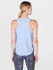 Sweaty Betty Breeze Blue Zero Gravity Running Tank - Image 3 of 7