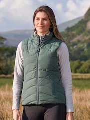 Mountain Warehouse Green Opal Womens Water-Resistant Padded Gilet - Image 1 of 5
