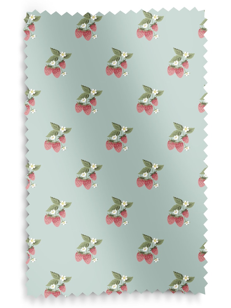 Sophie Allport Blue Strawberries Made to Measure Roller Blinds - Image 6 of 6