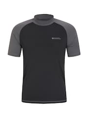 Mountain Warehouse Black Mens UV Rash Vest - Image 1 of 4