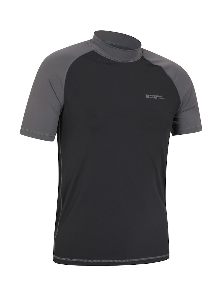 Mountain Warehouse Black Mens UV Rash Vest - Image 2 of 4