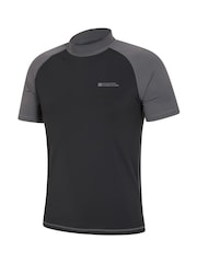 Mountain Warehouse Black Mens UV Rash Vest - Image 3 of 4