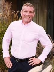 Raging Bull Pink 100% Cotton Long Sleeve Classic Gingham Shirt - Image 2 of 8