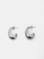 Hush Silver Parker Teardrop Hoop Earrings - Image 2 of 4