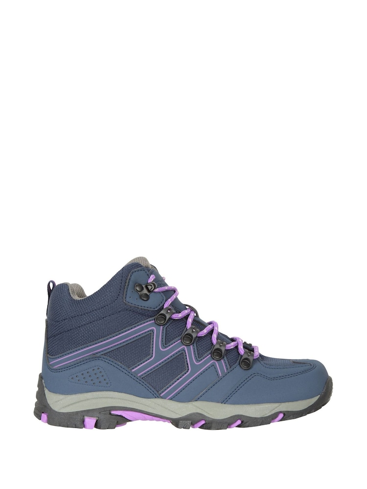 Mountain Warehouse Purple Kids Oscar Walking Boots - Image 2 of 5