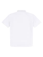 Jack Wills White Boys Short Sleeve Oxford Shirt - Image 2 of 3