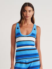 JAG Blue Arden Knit Tank - Image 1 of 7