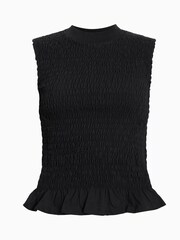AllSaints Black Ode Tank Top - Image 7 of 7