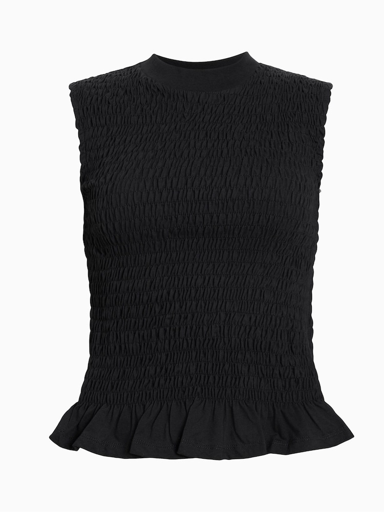 AllSaints Black Ode Tank Top - Image 7 of 7