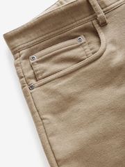 Stone Straight Fit Nova Fides Italian Cotton Moleskin Chinos - Image 10 of 11