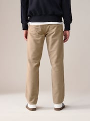 Stone Straight Fit Nova Fides Italian Cotton Moleskin Chinos - Image 4 of 11