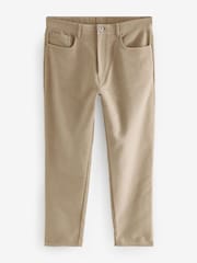 Stone Straight Fit Nova Fides Italian Cotton Moleskin Chinos - Image 7 of 11