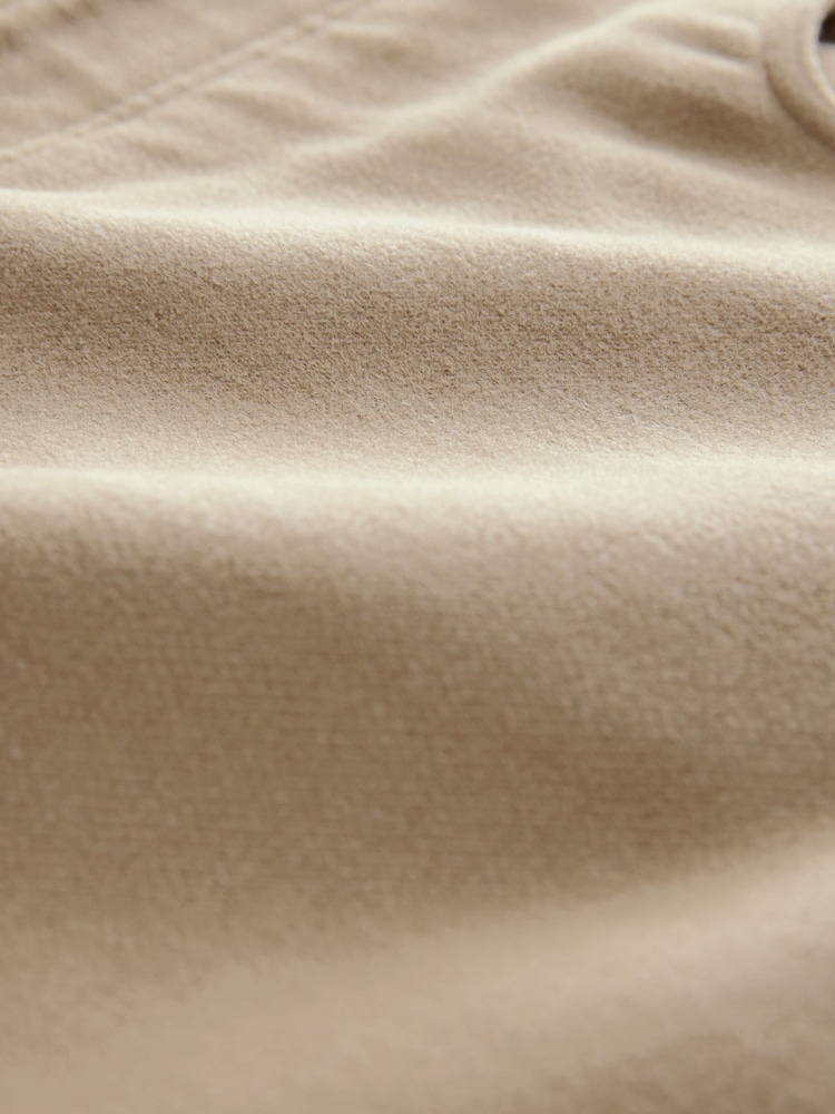Stone Straight Fit Nova Fides Italian Cotton Moleskin Chinos - Image 8 of 11