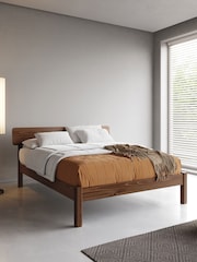 Get Laid Beds Coffee Bean Brown The Deco Solid Wood Bed - Image 1 of 2