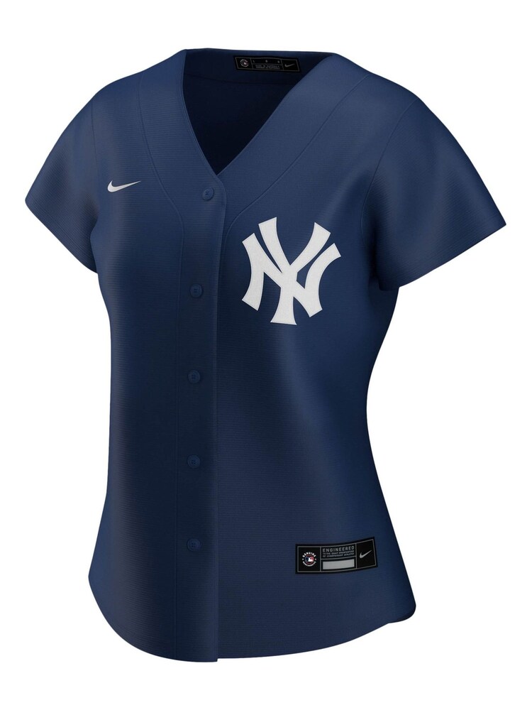 Nike Blue New York Yankees Nike Official Replica Alternate Jersey Womens - Image 2 of 3