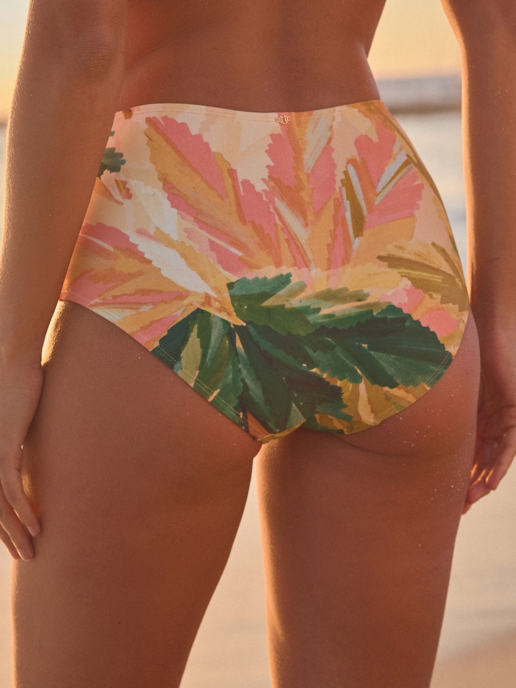 Impression tropicale de corail - Bas de bikini - Image 5 of 7