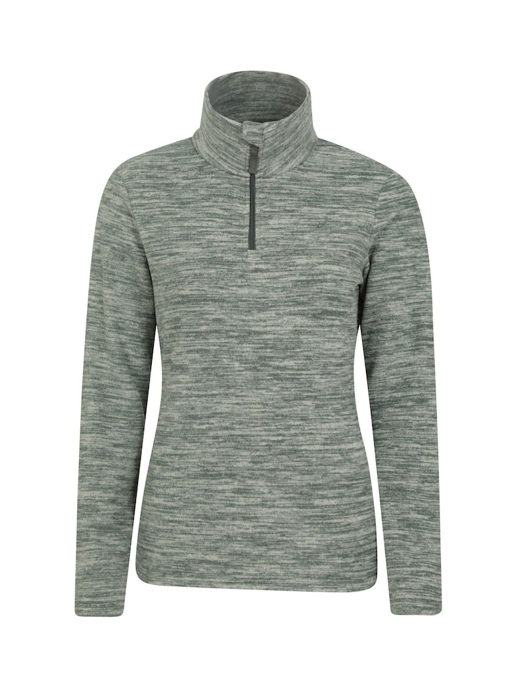 Mountain Warehouse Green Womens Snowdon Melange Fleece - Image 1 of 5