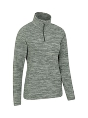 Mountain Warehouse Green Womens Snowdon Melange Fleece - Image 2 of 5