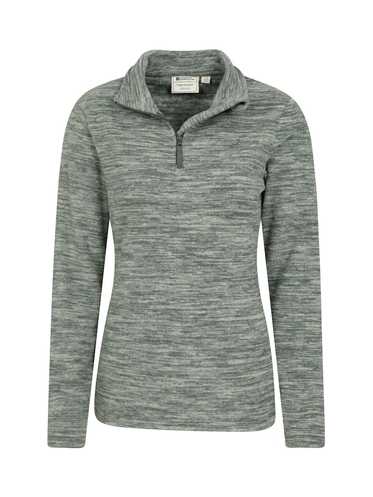 Mountain Warehouse Green Womens Snowdon Melange Fleece - Image 4 of 5