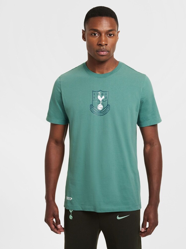 Nike Tottenham Hotspur FC Heritage T-Shirt - Image 1 of 7 Nike Tottenham Hotspur FC Heritage T-Shirt - Image 1 of 7