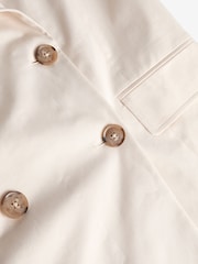Banana Republic Cream Linen Double-Breasted Waistcoat - Image 3 of 4