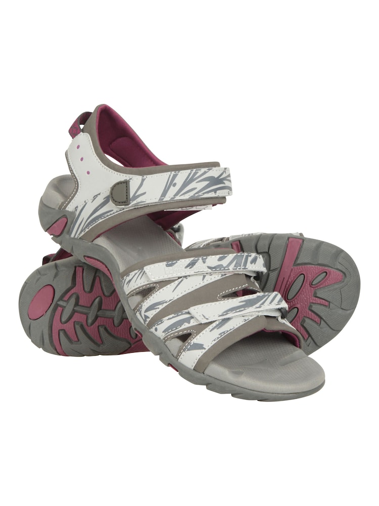 Harmaa - Mountain Warehouse Womens Leveä lesti Santorini Summer Sandaalit - Kuva 2 / 8