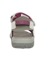 Harmaa - Mountain Warehouse Womens Leveä lesti Santorini Summer Sandaalit - Kuva 4 / 8