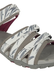Harmaa - Mountain Warehouse Womens Leveä lesti Santorini Summer Sandaalit - Kuva 8 / 8